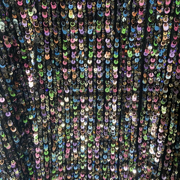 Disco dress Zara multicolour - Picture 2 of 2